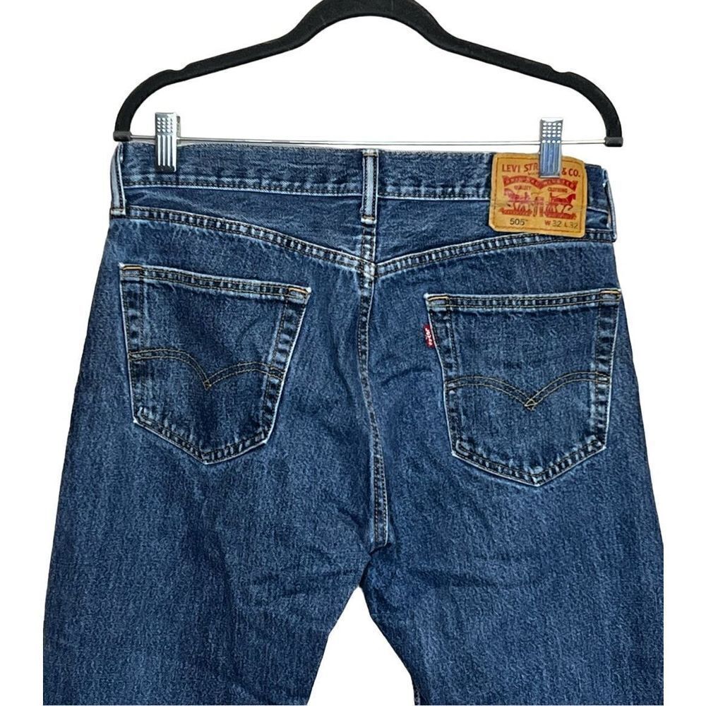 Levi’s medium wash 505 jeans size 32 X 32 - Picture 5 of 15